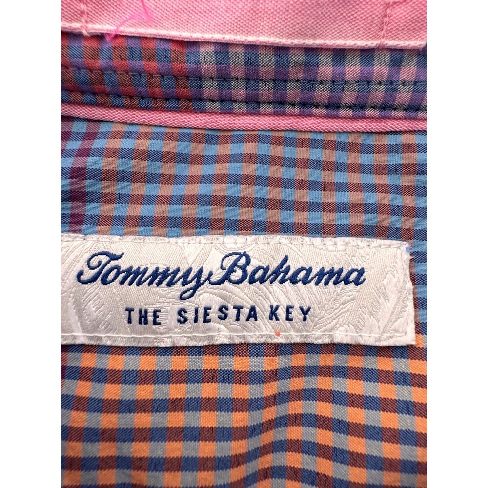 Tommy Bahama Siesta Key Men’s Shirt XL Paloma Plaid Long Sleeve - Picture 4 of 14